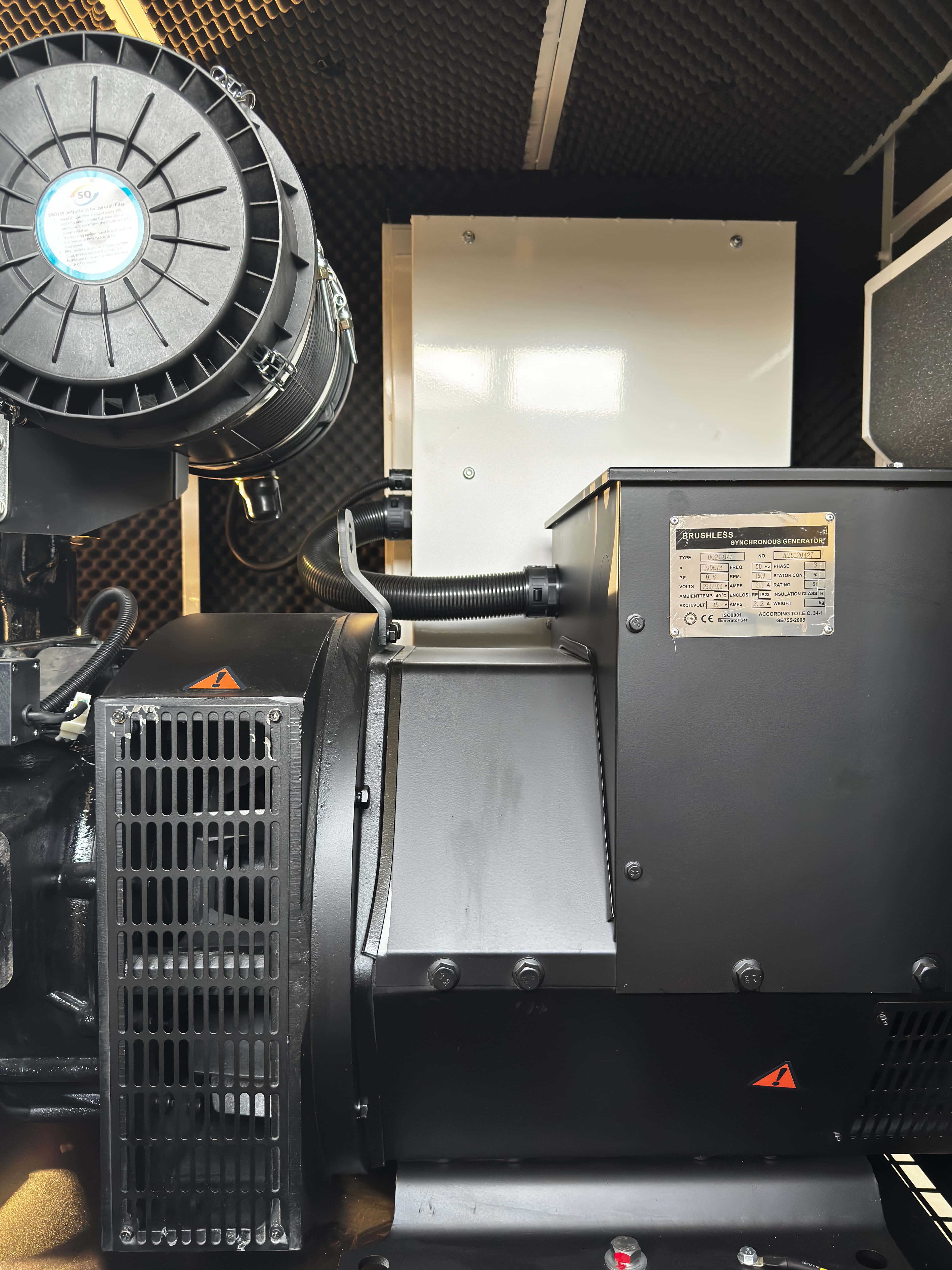 Agregat PlusPower - prądnica Stamford