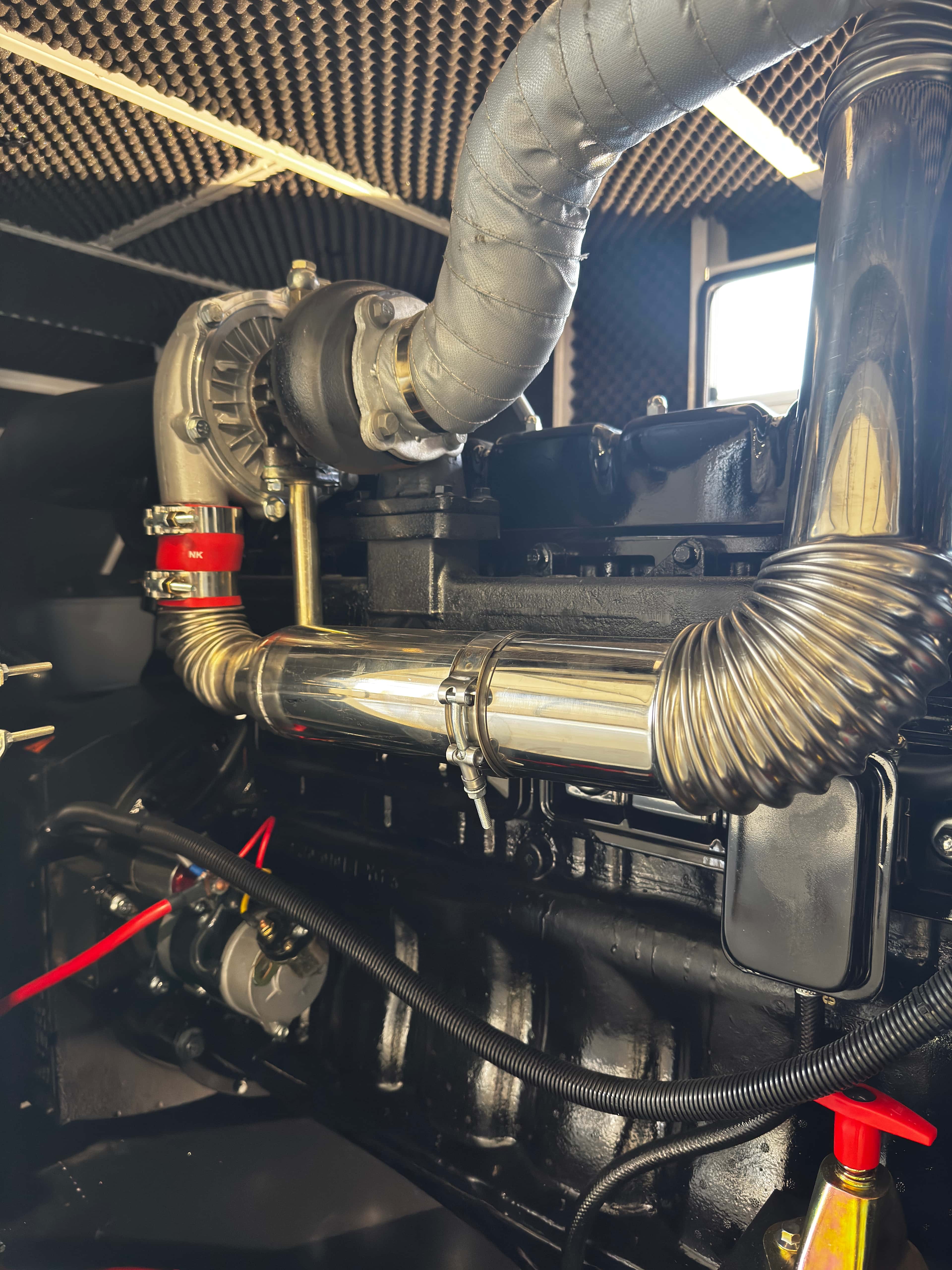 Agregat PlusPower - silnik, drugi widok