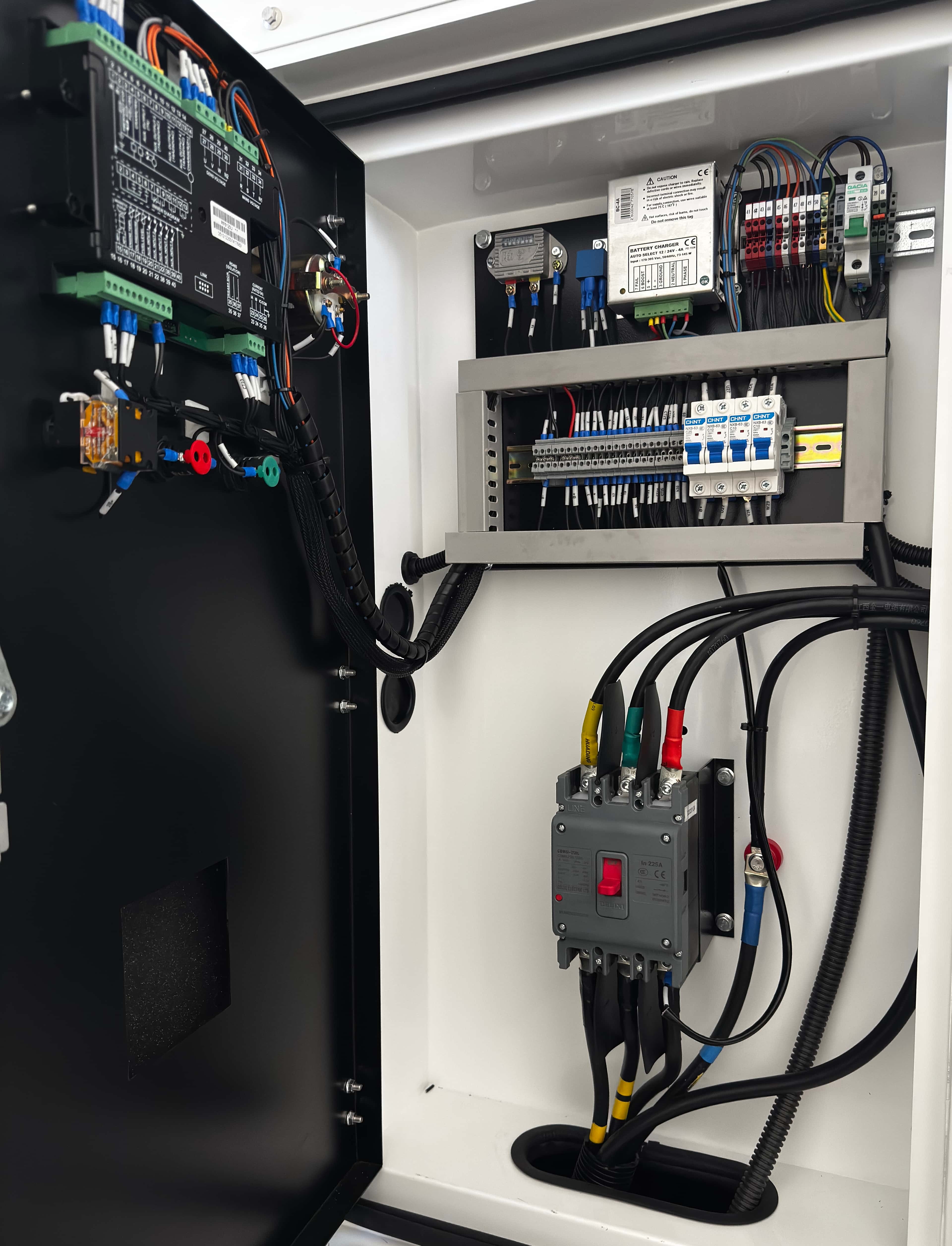 Agregat PlusPower - skrzynka elektryczna