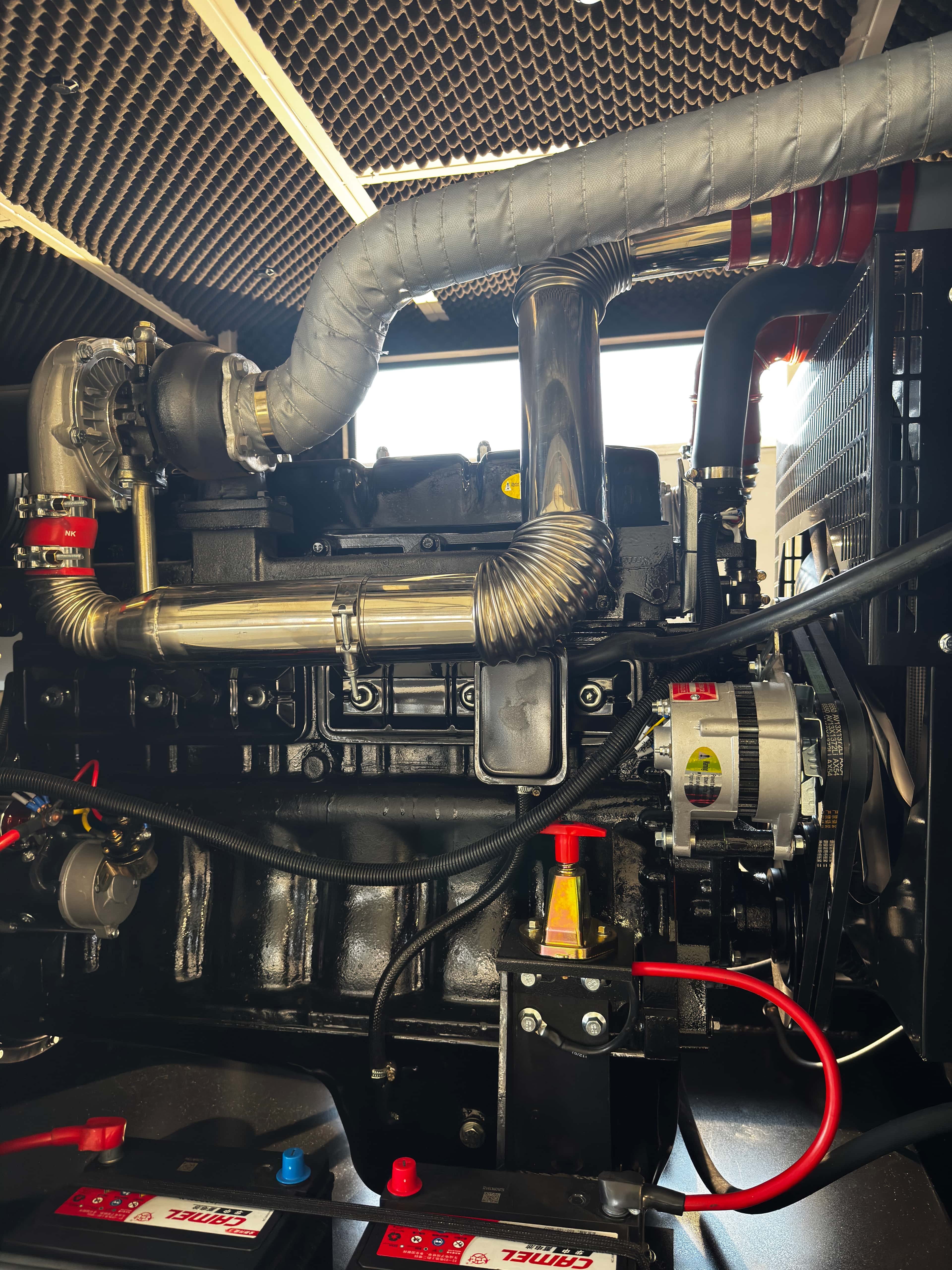 Agregat PlusPower - wewnętrzne wyciszenie