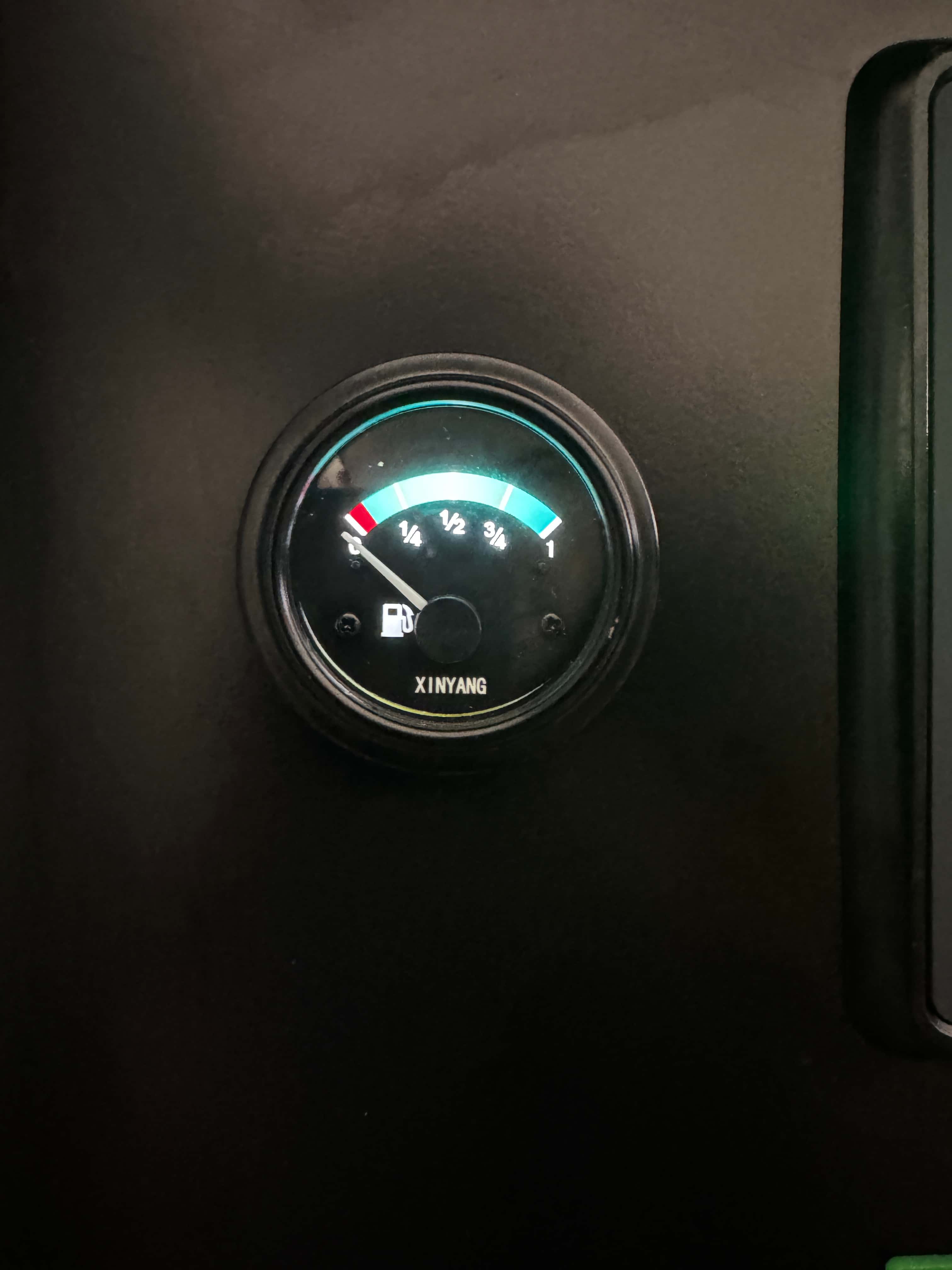 Agregat PlusPower - wskaźnik poziomu paliwa