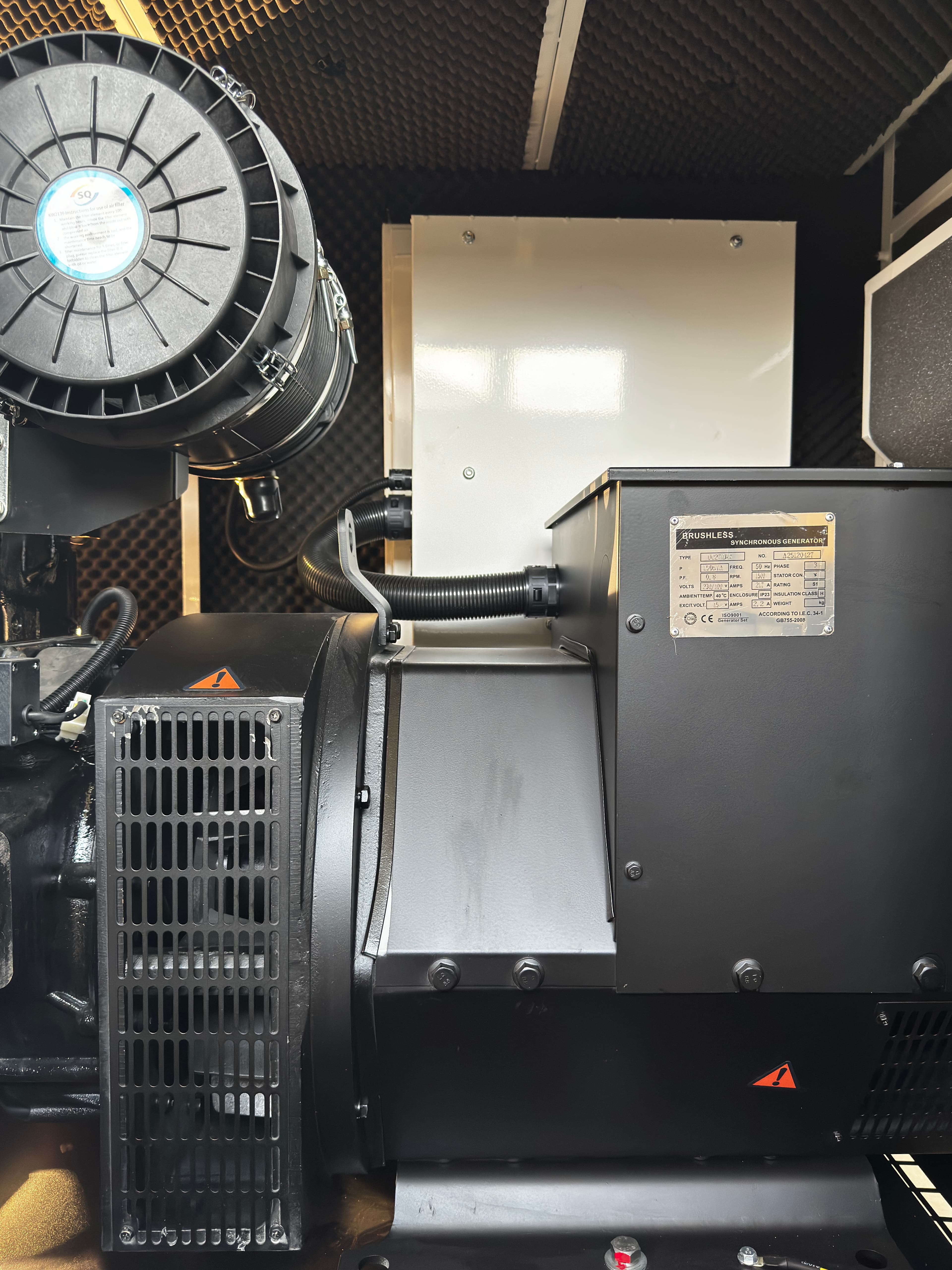 Agregat PlusPower - prądnica Stamford