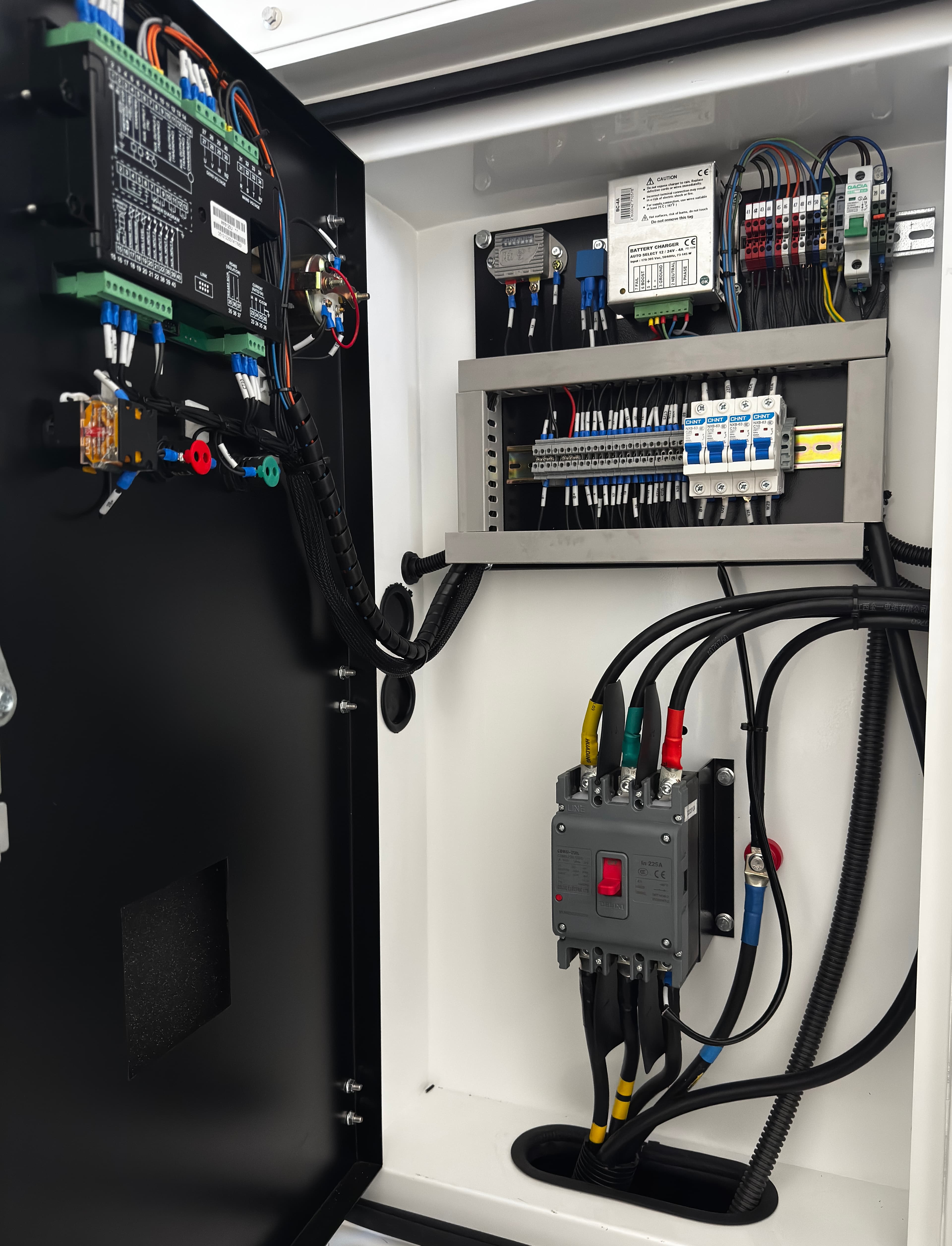 Agregat PlusPower - skrzynka elektryczna